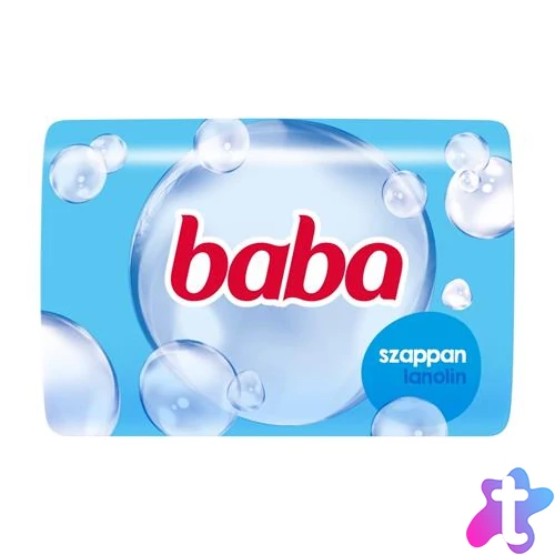Krémszappan, 90 g, BABA, lanolinos