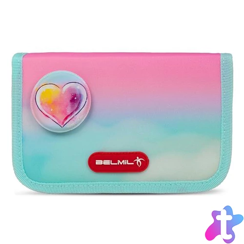 Tolltartó, klapnis, cipzáras, BELMIL "Dreamland", rózsaszín-kék, álomország