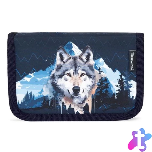 Tolltartó, klapnis, cipzáras, BELMIL "Northern Alpha", farkas