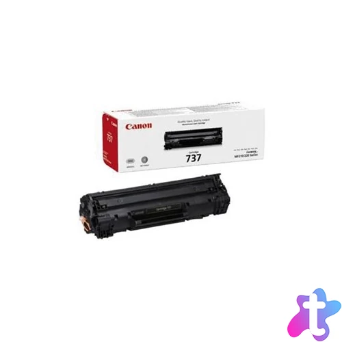 CRG-737 Lézertoner i-SENSYS MF229DW nyomtatókhoz, CANON, fekete, 2,4k