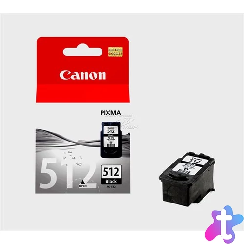PG-512 Tintapatron Pixma MP240, 260, 480 nyomtatókhoz, CANON, fekete, 401 oldal