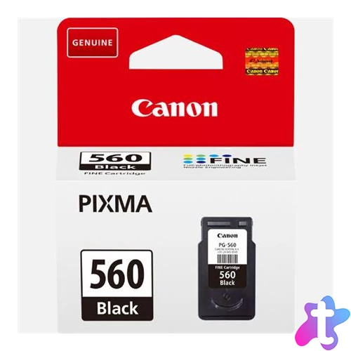 PG560 Tintapatron PIXMA TS5350 nyomtatókhoz, CANON, fekete, 180 oldal