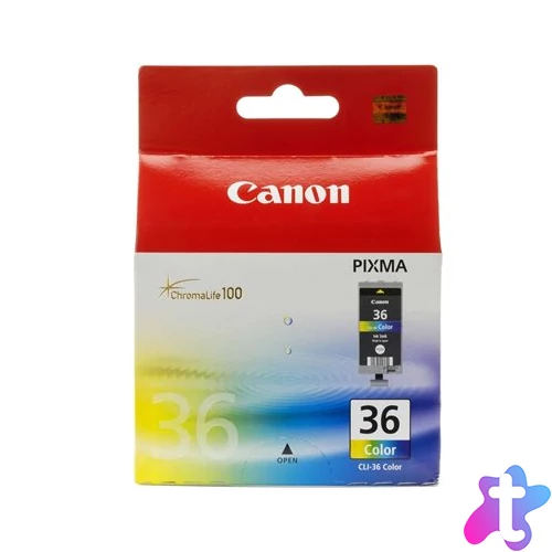 CLI-36 Tintapatron 260 nyomtatóhoz, CANON, színes, 249 oldal