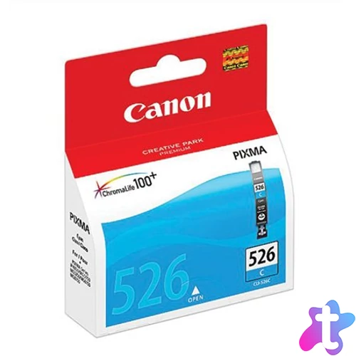 CLI-526C Tintapatron Pixma iP4850, MG5150, 5250 nyomtatókhoz, CANON, cián, 570 oldal