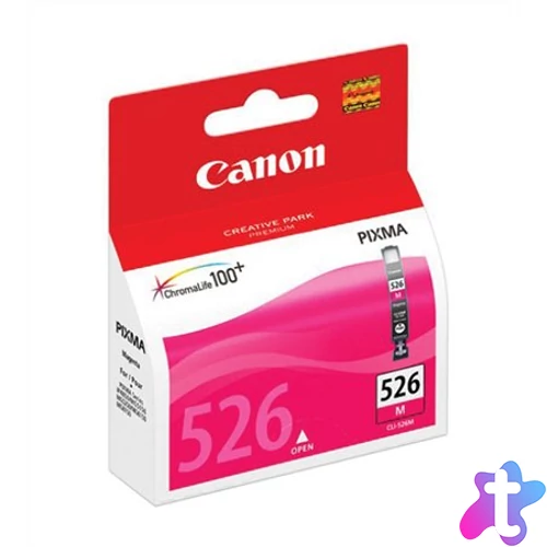 CLI-526M Tintapatron Pixma iP4850, MG5150, 5250 nyomtatókhoz, CANON, magenta, 545 oldal