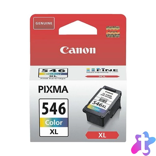 CL-546XL Tintapatron Pixma MG2450, MG2550 nyomtatókhoz, CANON, színes, 300 oldal