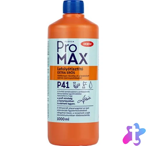 Lefolyótisztító, 1 l, CHEMITAT "Promax"