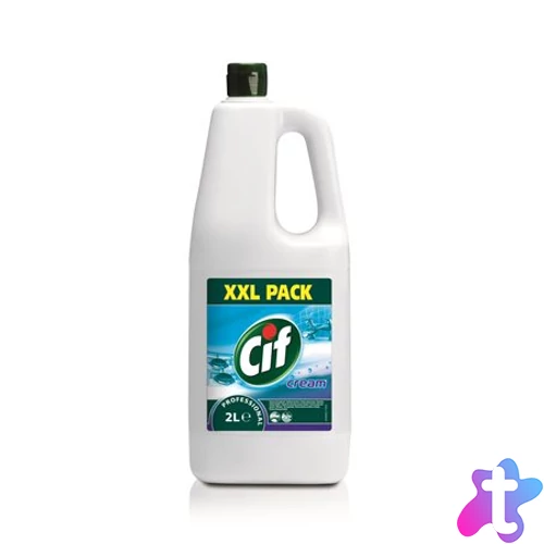 Súrolószer, 2 l, CIF "Cream", normál illat