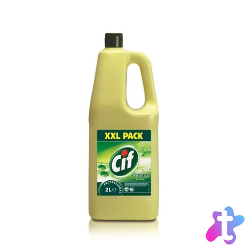 Súrolószer, 2 l, CIF "Cream", citrom illat