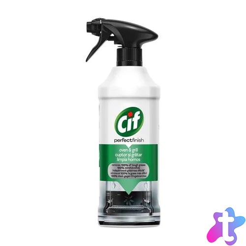 Zsíroldó, spray, 435 ml, CIF "Perfect Finish", sütő- és grill