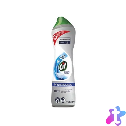 Súrolószer, 0,75 l, CIF "Professional", normál illat