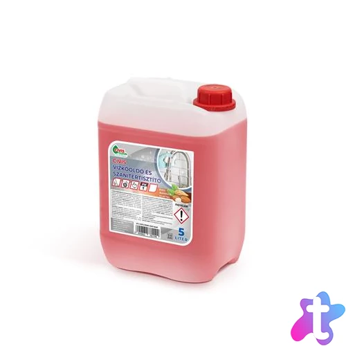 Vízkőoldó és szaniter tisztítószer, 5 l,  CIVIS CLEAN, édesmandula