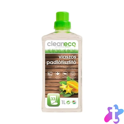 Padlótisztító, viaszos, organikus, 1 l, CLEANECO