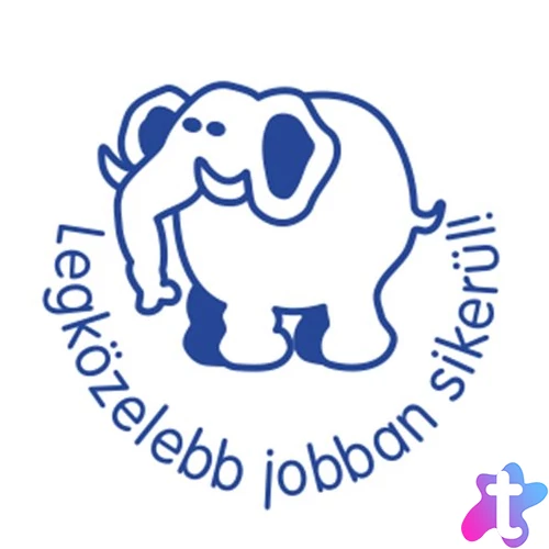 Bélyegző, motivációs, Legközelebb jobban sikerül!, COLOP "N43-kék", kék
