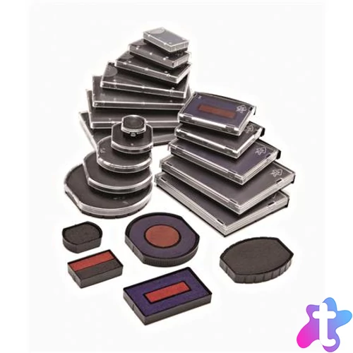 Bélyegző cserepárna, 2 db/bliszter, COLOP "E/R30", fekete