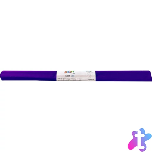 Krepp-papír, 50x200 cm, COOL BY VICTORIA, lila