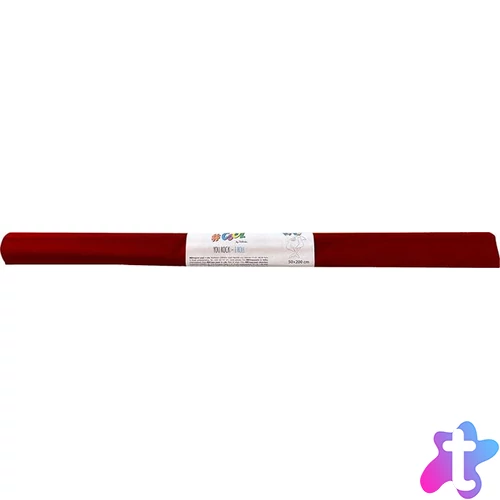 Krepp-papír, 50x200 cm, COOL BY VICTORIA, sötétbarna