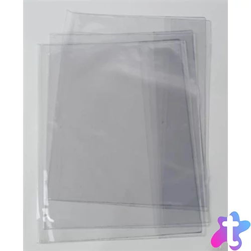 Spirálfüzetborító, A4, PVC, 90 mikronos, víztiszta, COOL BY VICTORIA
