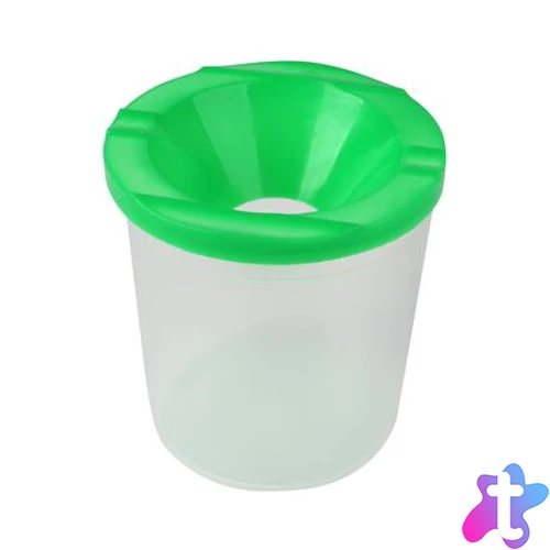 Ecsettál, műanyag, fedéllel, COOL BY VICTORIA, vegyes színek