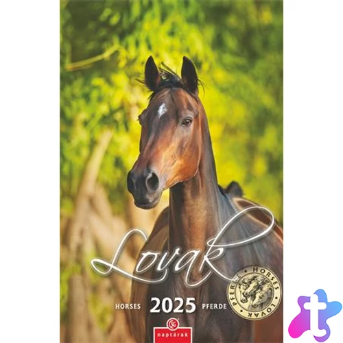 Naptár, fali, CSG "Lovak"
