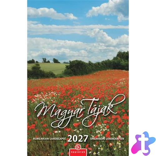 Naptár, fali, CSG, "Magyar Tájak"