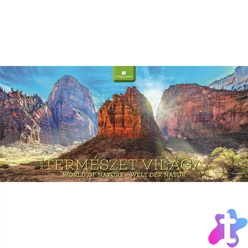 Naptár, asztali, álló, DAYLINER "Természet világa"