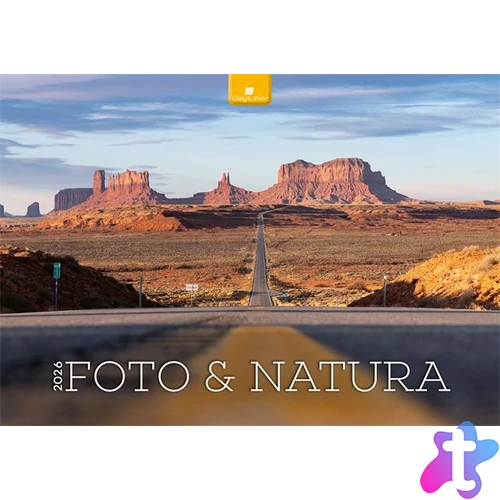 Naptár, fali, DAYLINER, "Foto&Natura"