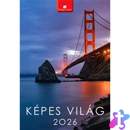 Naptár, fali, DAYLINER, "Képes Világ"