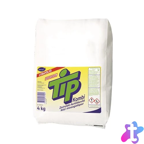 Mosogatópor, utántöltő, fertőtlenítő, 4 kg, DIVERSEY "Tip Kombi Professional"