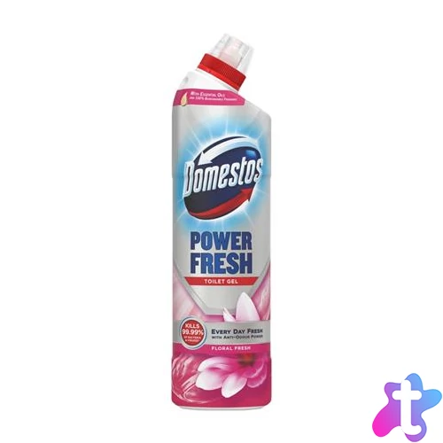 WC tisztító gél, 700 ml, DOMESTOS "Power Fresh", Floral Fresh