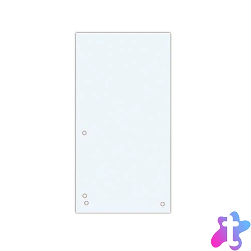 Elválasztócsík, karton, DONAU, fehér