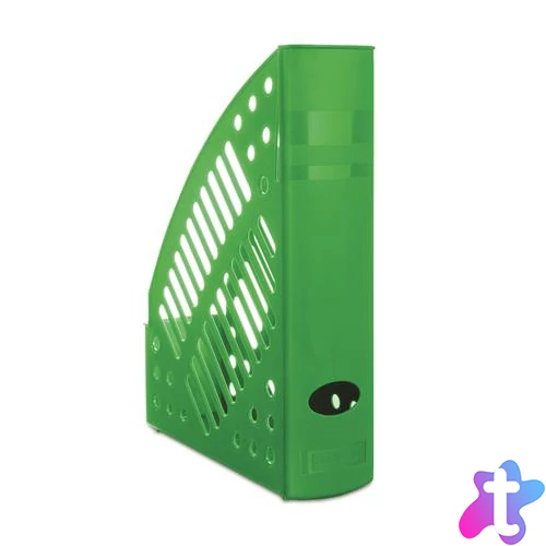 Iratpapucs, műanyag, 70 mm, DONAU, zöld