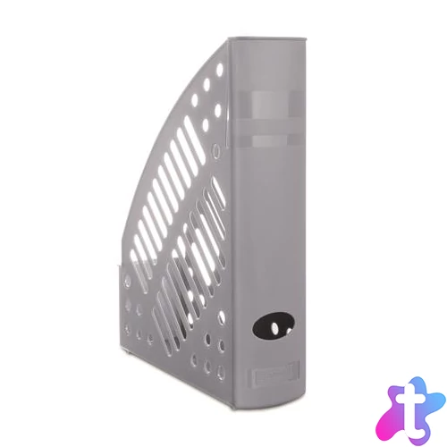 Iratpapucs, műanyag, 70 mm, DONAU, szürke