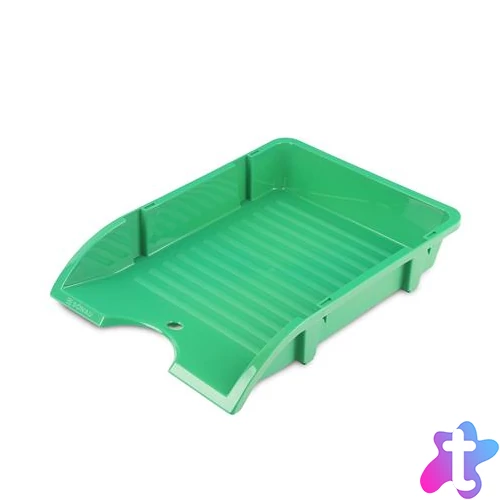 Irattálca, műanyag, törhetetlen, DONAU "Solid", zöld