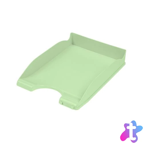 Irattálca, műanyag, DONAU, pasztellzöld