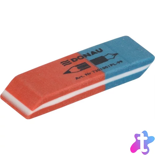 Radír, kombinált, DONAU