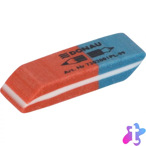 Radír, kombinált, DONAU