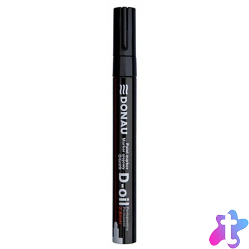 Lakkmarker, 2,8 mm, M, DONAU "D-oil", fekete