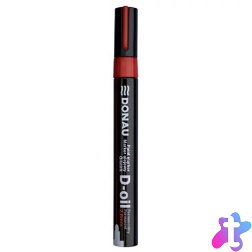 Lakkmarker, 2,8 mm, M, DONAU "D-oil", piros