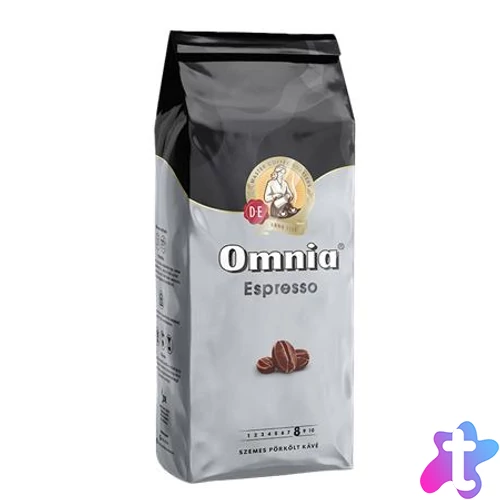 Kávé, pörkölt, szemes, olaszos pörkölésű, 1000 g, DOUWE EGBERTS "Omnia Espresso"