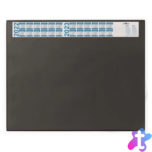 Könyökalátét, 650x520 mm, éves kalendárral, DURABLE, áttetsző
