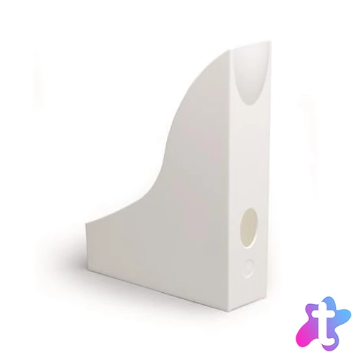 Iratpapucs, műanyag, 73 mm, DURABLE, "Basic", fehér