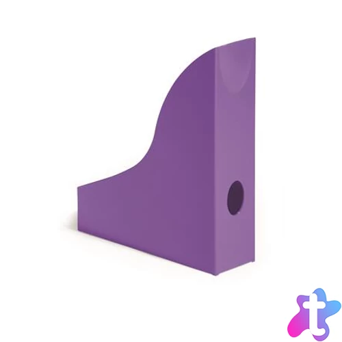 Iratpapucs, műanyag, 73 mm, DURABLE, "Basic", világoslila