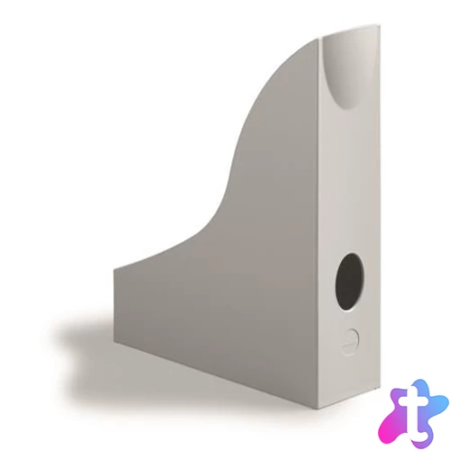 Iratpapucs, műanyag, 73 mm, DURABLE "Eco", szürke