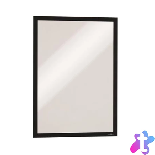 Infokeret, A3, mágneses, DURABLE "DURAFRAME® MAGNETIC", fekete