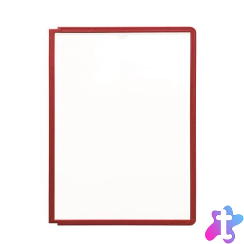 Bemutatótábla, A4, DURABLE "SHERPA®", piros