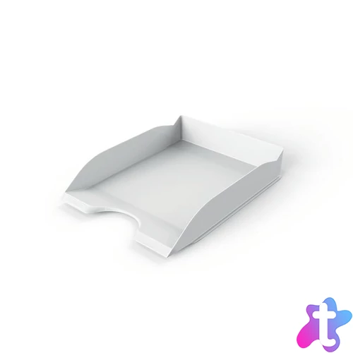 Irattálca, műanyag, DURABLE, "Basic", fehér