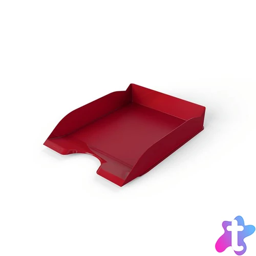 Irattálca, műanyag, DURABLE, "Basic", piros