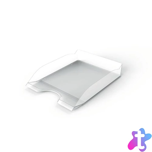 Irattálca, műanyag, DURABLE, "Basic", áttetsző