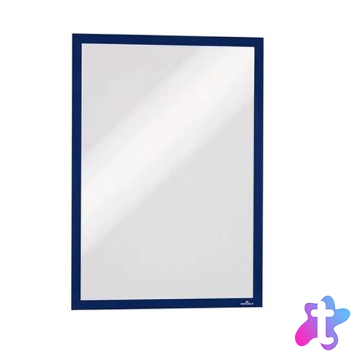 Infokeret, A3, öntapadó háttal, DURABLE "DURAFRAME®", sötétkék